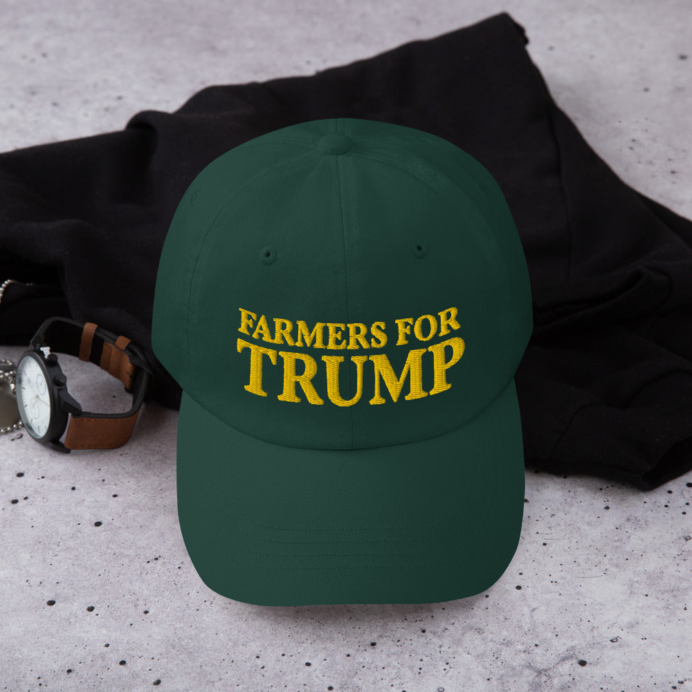 Farmers Embroidered Dad hat